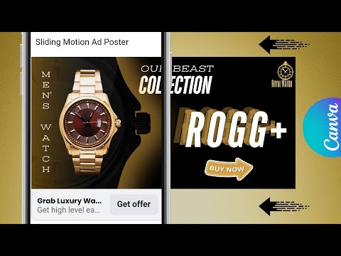 Motion Graphics Animation Tutorial in Canva Smooth Easy Animation for Beginners