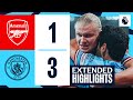 EXTENDED HIGHLIGHTS | Arsenal 1-3 Man City | City go top!
