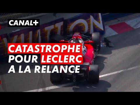 Problème de freins pour Leclerc ! - Grand Prix de Monaco - F1