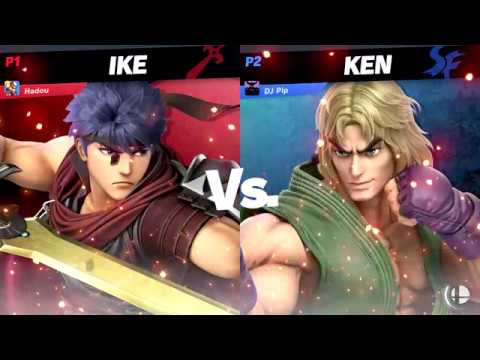 Super Smash Bros Ultimate - IKE vs KEN Online Battle GSP 650k