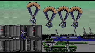 Rush'n Attack - Green Berret: Run and Gun Game by Konami Arcade 1985 Gameplay NO CHEATS as always...
