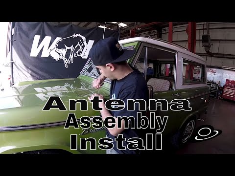 Factory Style Radio Antenna Assembly, 66-77 Ford Bronco