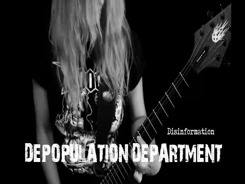 DEPOPULATION DEPARTMENT - Disinformation online metal music video by DEPOPULATION DEPARTMENT
