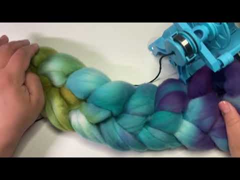 EEW NANO Set Up 🔻Under $150 e-Spinner Hand Spun Project Day 1 - what should I name this colorway?