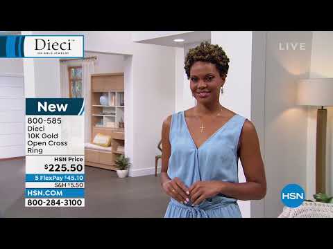 HSN | DIECI 10K Gold Jewelry - Gold Month 05.17.2022 - 02 PM