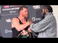 Crawford GIVES Canelo His Titles Back After BEATING Him Shows Respect Embraces Him