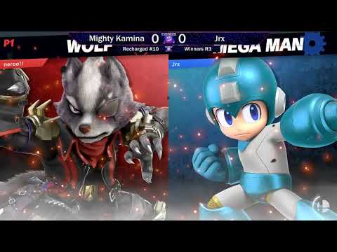 Recharged #10 - Jrx vs Mighty Kamina - Winners R3 - SSBU