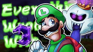 Everything Wrong With Luigi&#39;s Mansion Dark Moon in 14 Minutes