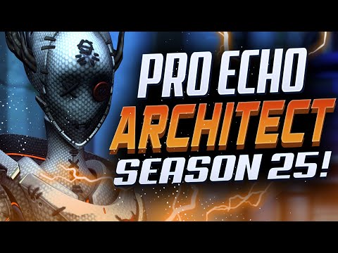 ARCHITECT SHOWING HIS ECHO SKILLS! [ OVERWATCH SEASON 25 TOP 500 ]