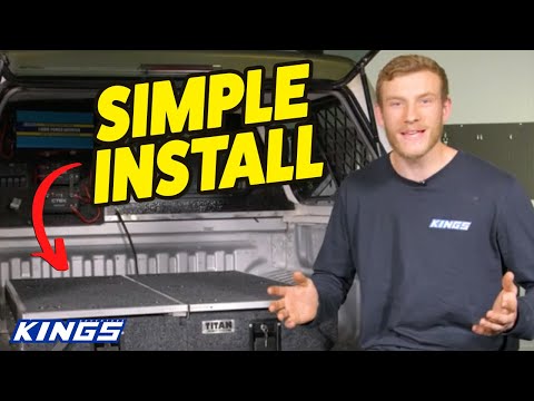 How to install a set of 1300mm Titan Rear Drawers