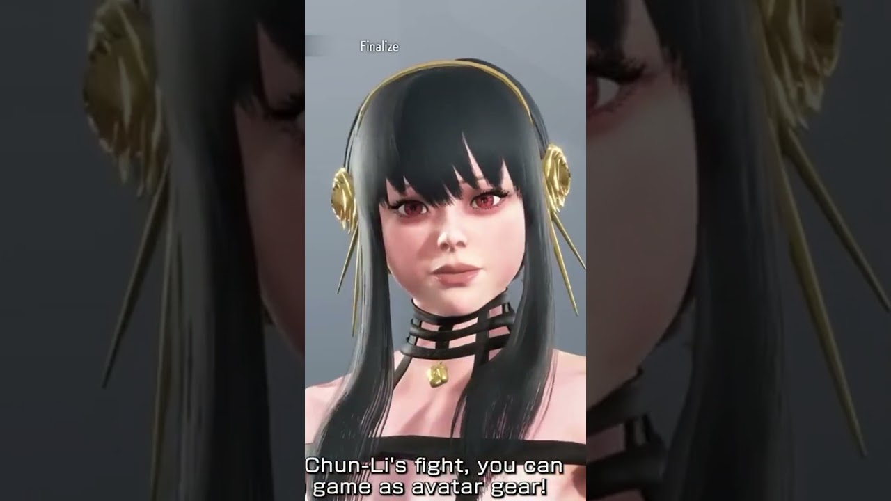 Yor Forger en Street Fighter 6 #anime #gaming