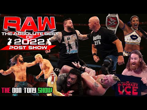 🔴WWE Raw: Absolute Best Of 2022 Recap w/Don Tony; Bray Wyatt Wrestles At WWE Event; AEW Best of 2022