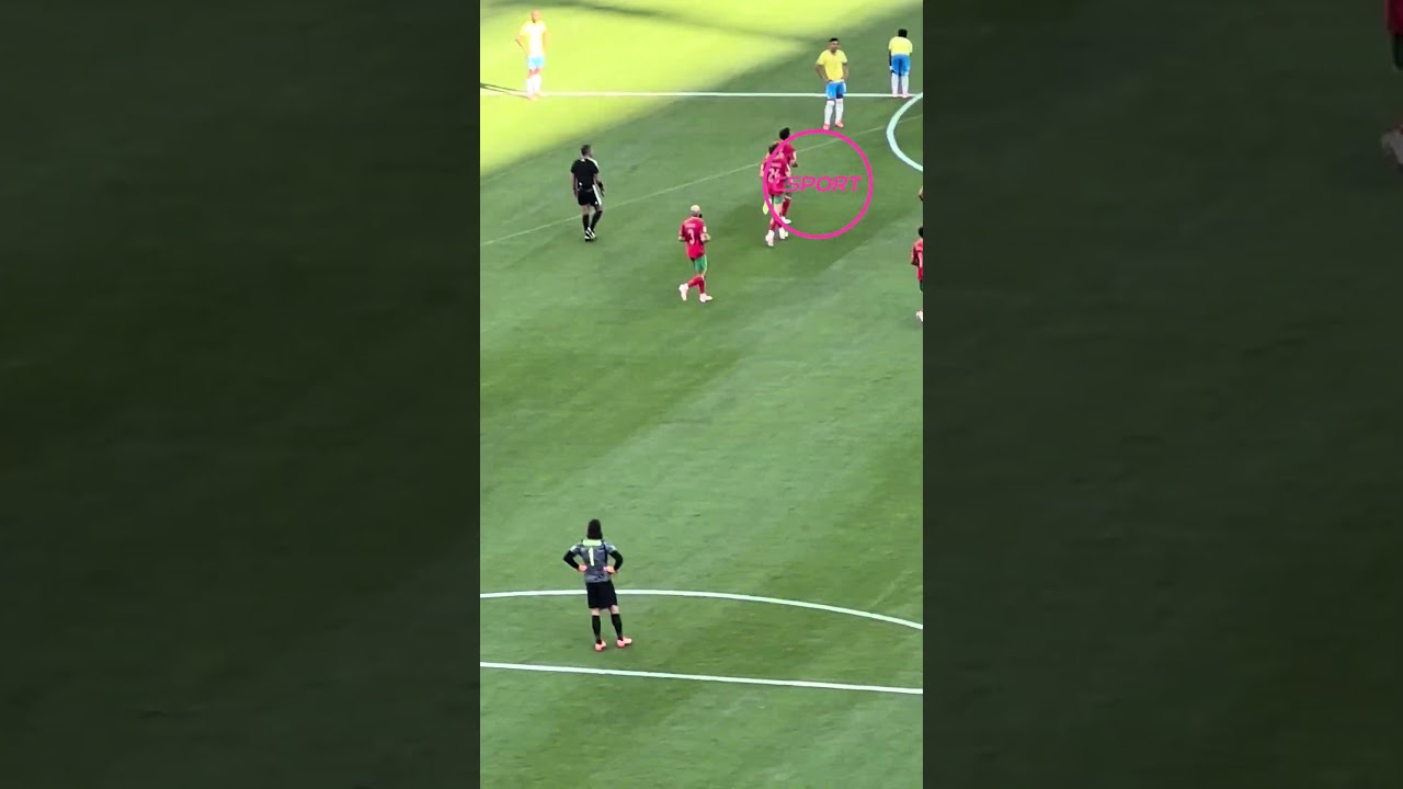 🔥 انفجار فرحة الجماهير المغربية بعد الهدف الأول لأسود الأطلس في مرمى البرازيل! 🇲🇦⚽