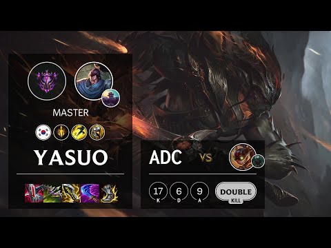 Yasuo ADC vs Ziggs - KR Master Patch 11.23
