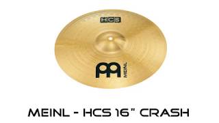 Video thumbnail for MEINL - HCS Crash 16" - Sound Test [HD/HQ] by Simon Ciccotti