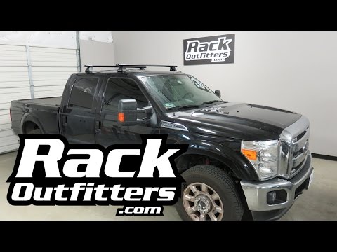 Ford F250 Crew Cab with Rhino-Rack 2500 Vortex Roof Rack System