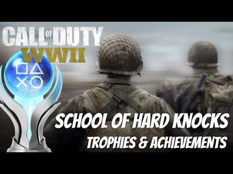 Call of Duty WWII School of Hard Knocks Trophy | Achievement