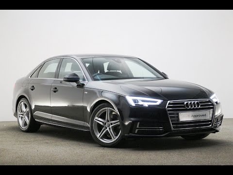 AUDI A4 TFSI S LINE BLACK 2017