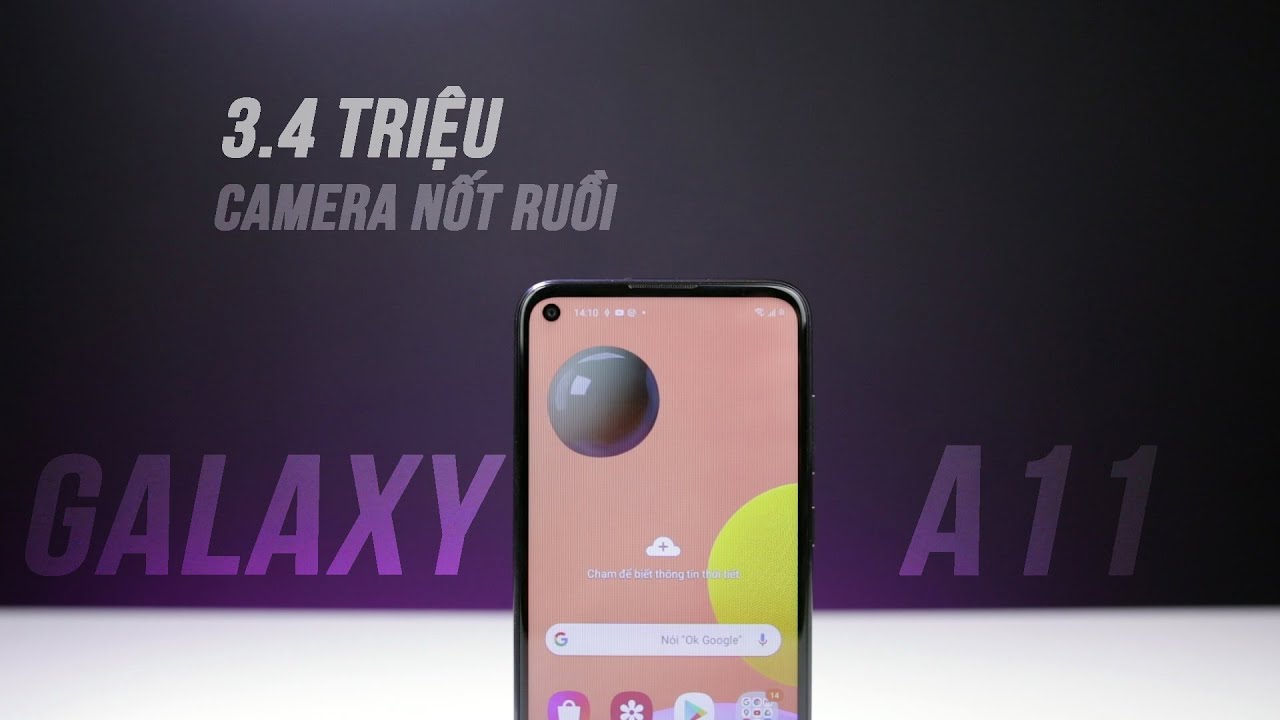 Galaxy A11 - Smartphone giá rẻ mới của Samsung