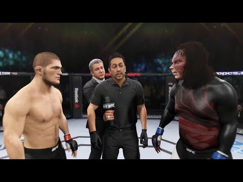 Khabib vs. Kane (EA Sports UFC 2) - Champion Fight ☝️🦅