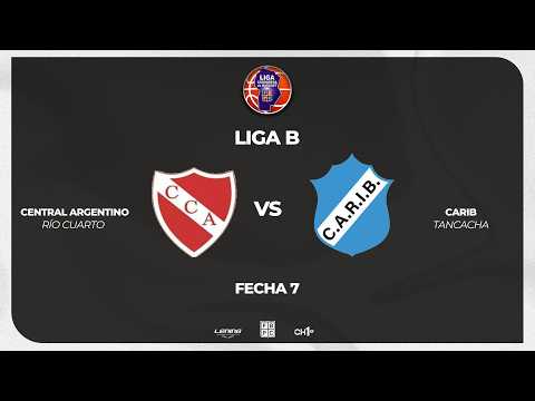 LIGA B - FECHA 7 - CEN. ARGENTINO (Rio IV) 71 - 58 CARIB (Tancacha) 11/09