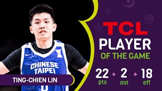 [影片] FIBA官方剪輯林庭謙22分&全場highlight