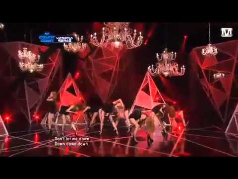 120621 After School - Flashback @ Mnet M! Countdown (ComeBack Stage)