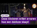 Kinderen slapen op straat om daklozen beter te begrijpen: ‘Het zijn geen losers’