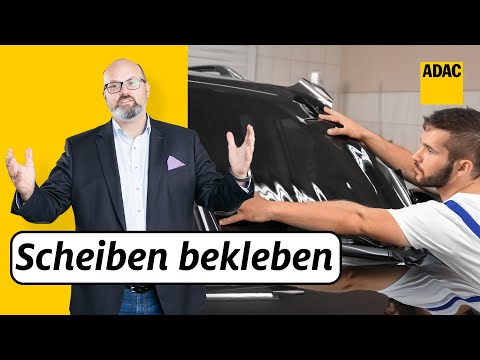 Was darf wo auf Autoscheiben kleben? | ADAC | Recht? Logisch