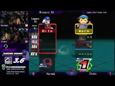 SG at GU 14.5 WQF - Stoks (Mario) vs. Harmak (Ness)