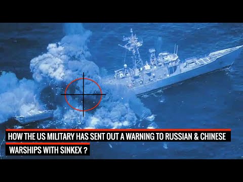 SINKEX 2022 - #USMilitary sinks retired #USNavy warship !