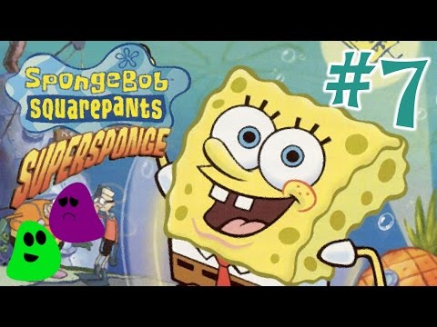 SpongeBob SquarePants: SuperSponge - Episode 7: I Am Flying Soul! - Green & Purple