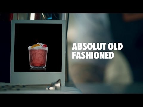 ABSOLUT OLD FASHIONED DRINK RECIPE - HOW TO MIX
