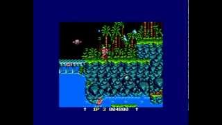 [AMSTRAD CPC] Gryzor - Speedrun (5min 27secs)