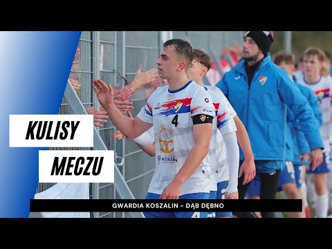 Kulisy meczu Gwardia Koszalin - Dąb Dębno