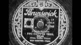 You Can't Be True, Dear Music Video