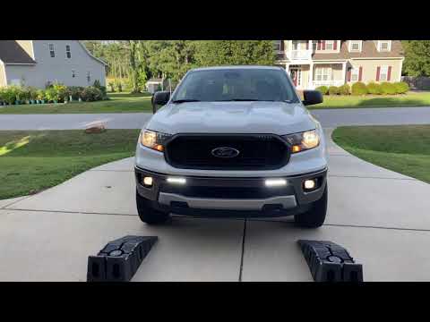 How to upgrade your new 2019 Ford Ranger Lights by installing offroad lights in the bumper!
