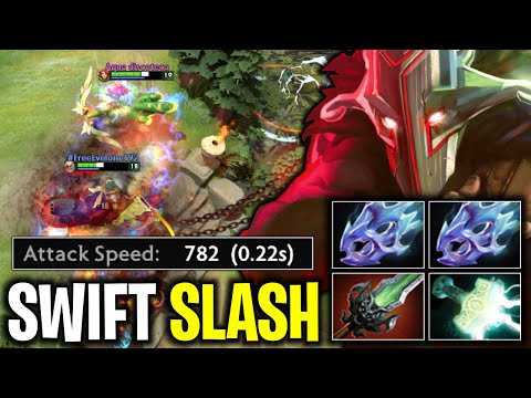 SWIFT SLASH +782 ATTACK SPEED JUGGERNAUT THE MOST PICK CARRY | DOTA 2