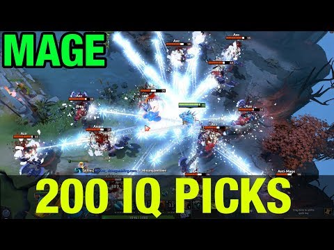 200 IQ PICKS!! - MAGE MORPHLING WITH INSANE COMBO - Dota 2