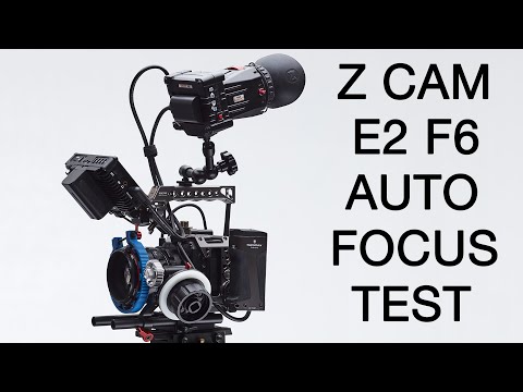 Z Cam E2 F6 Auto Focus Test against the Canon 1DX MK II.