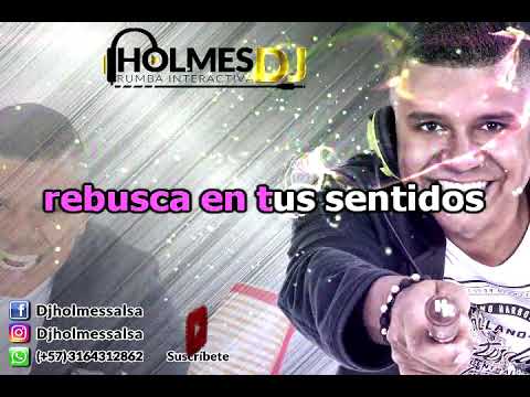 SI UN DÍA TE SIENTES SOLA / BOBBY VALENTIN / Video Liryc letra / Holmes DJ