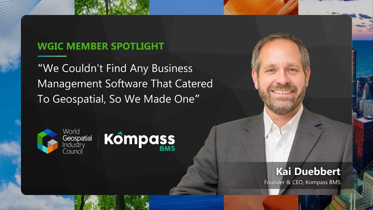 Kai Duebbert: Kompass BMS Caters Specifically to the Unique Needs of the Geospatial Industry