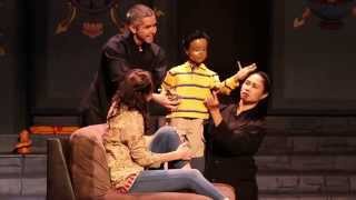 Scene from Unicorn Theatre's The Oldest Boy
