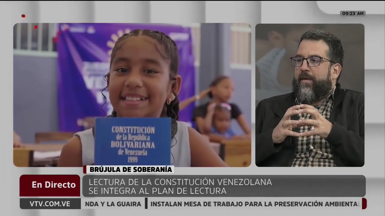 Alejandro López, ministro de Cultura de Venezuela, entrevista este 29 agosto 2026