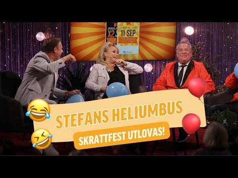 Skrattfest när Stefan bjöd på ett högoktavigt bus!