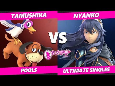 Umebura JM2019 SSBU - Tamushika (Duck Hunt) Vs Nyanko (Lucina) Japan Smash Ultimate Tournament Pools