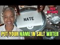 Put Your NAME in SALT WATER Tonight (Explained 2025)