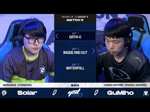 [2022 GSL S3] Ro.10 Group A Match5 Solar vs GuMiho