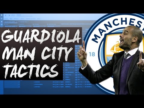 Pep Guardiola Manchester City Tactics in Football Manager! - Football Manager Tactics!