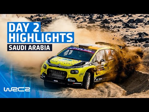 WRC2 Day 2 Highlights | WRC Rally Saudi Arabia 2025